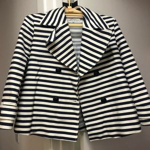 Zara stripe blazer in size S